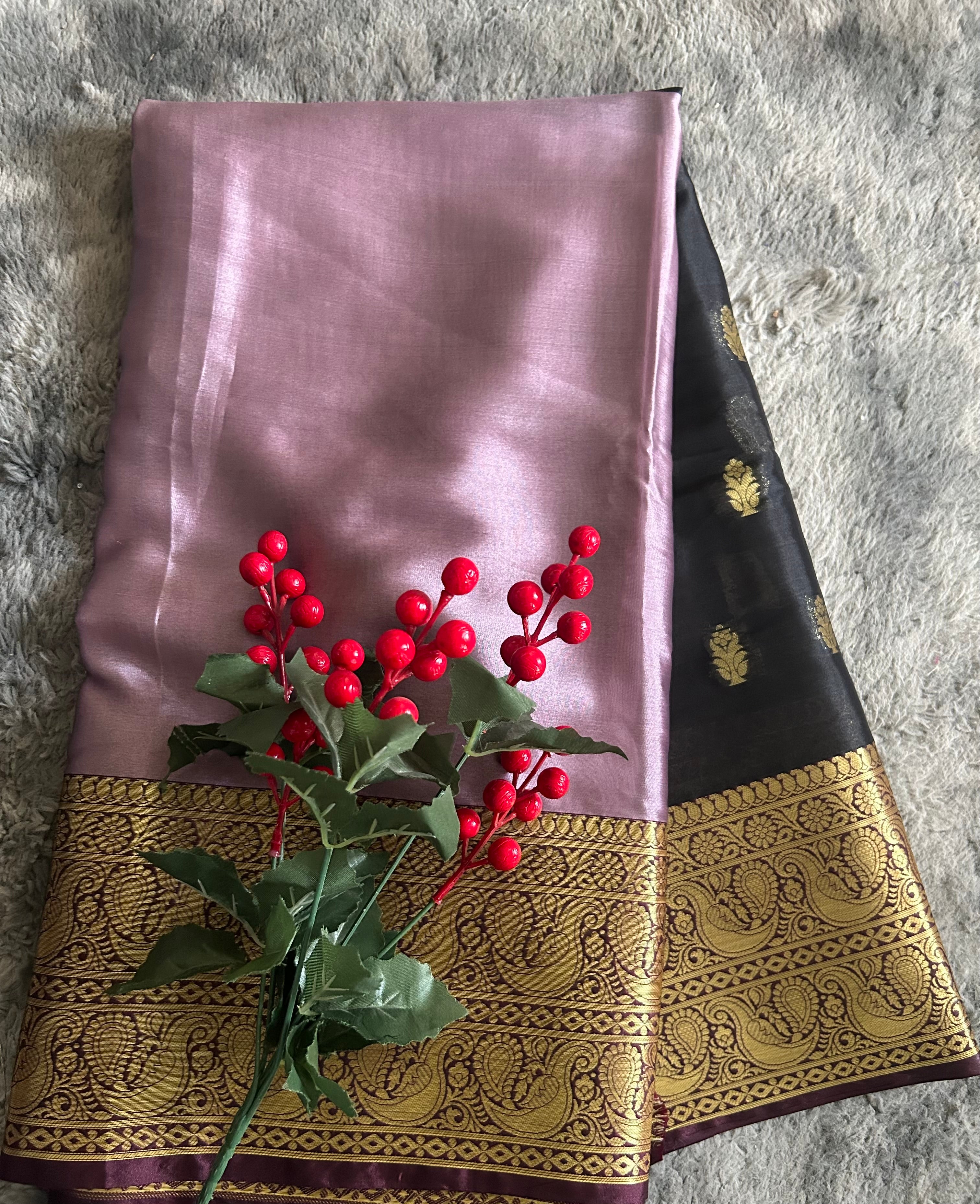 Semi silk - Black Pink