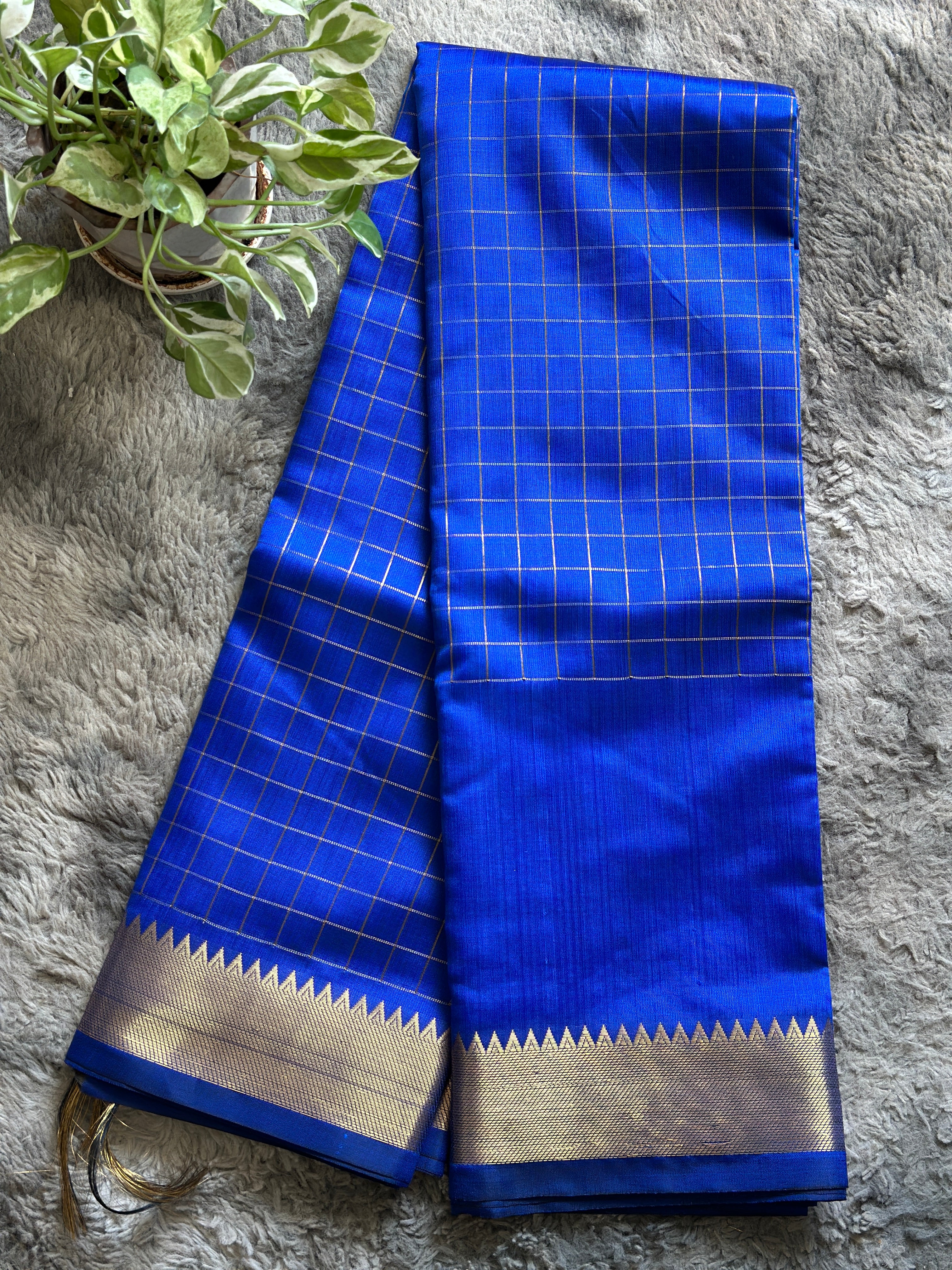 Semi Silk Blue designer