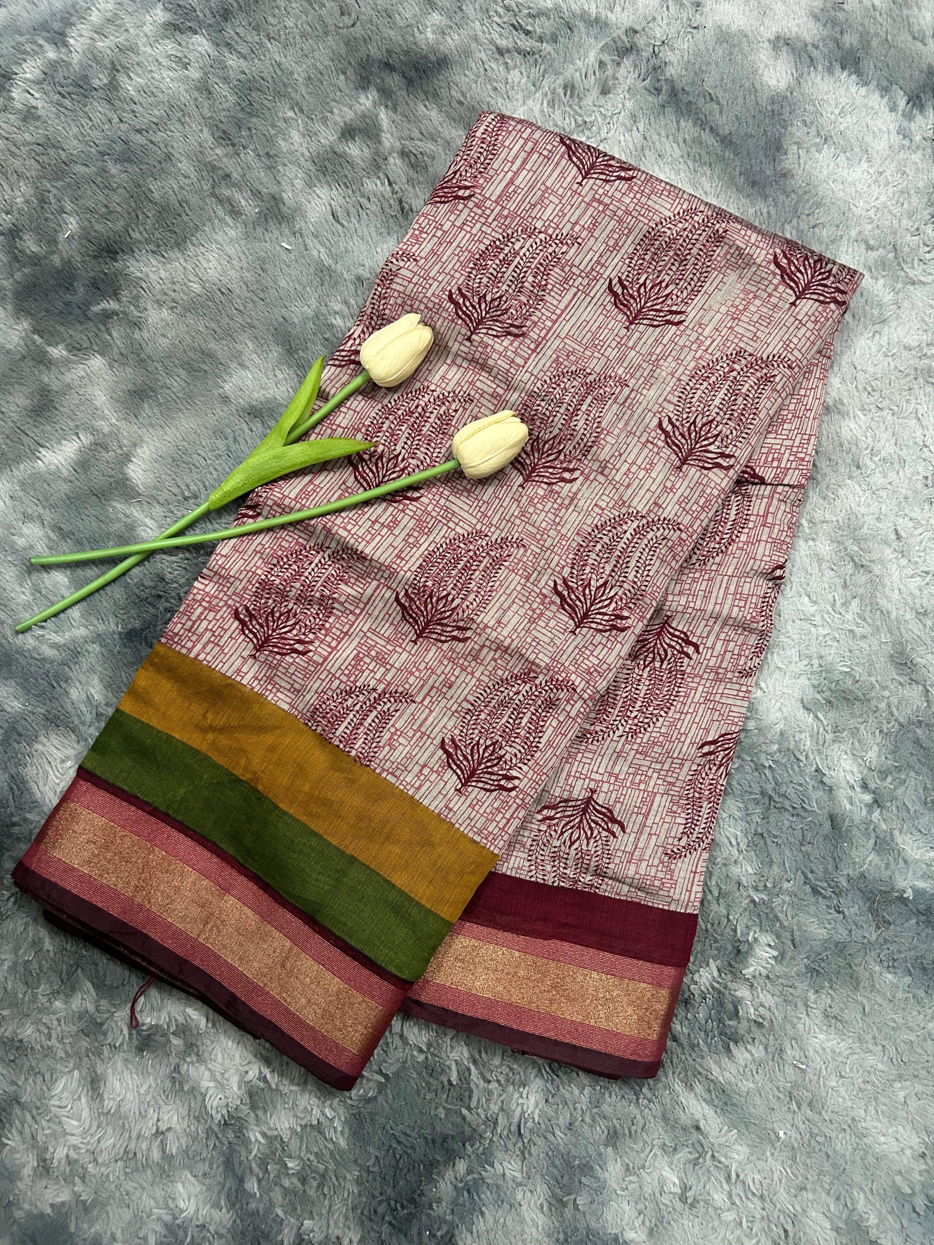 Semi Chanderi Silk