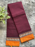 Narayanpet Plane Dark Maroon Yellow