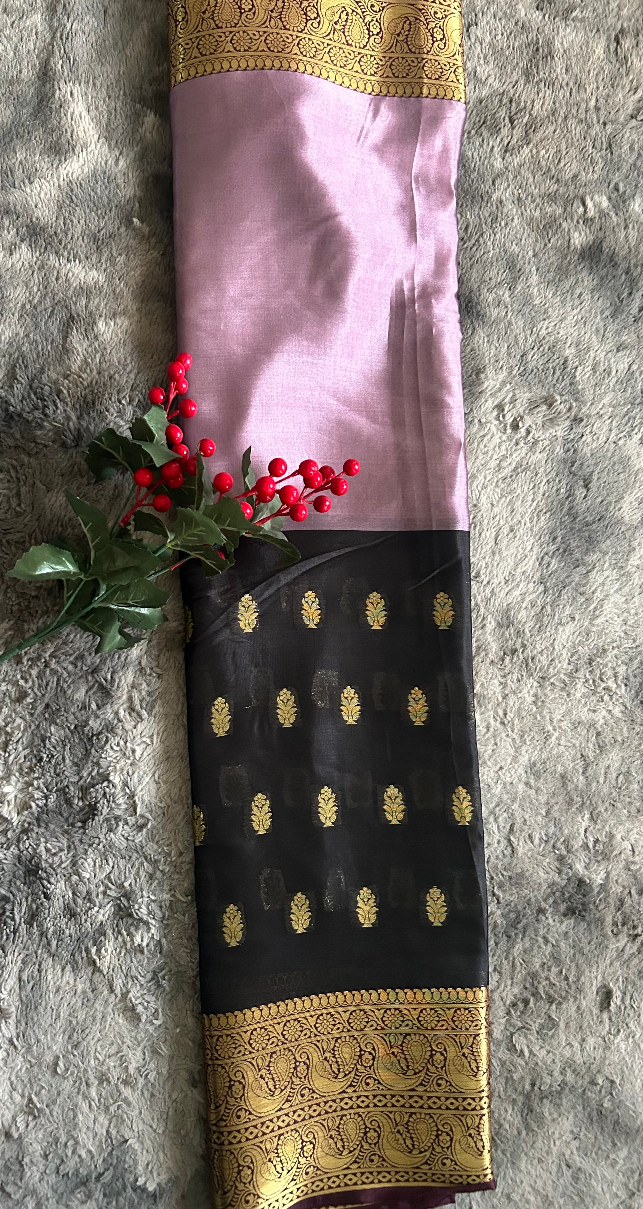 Semi silk - Black Pink