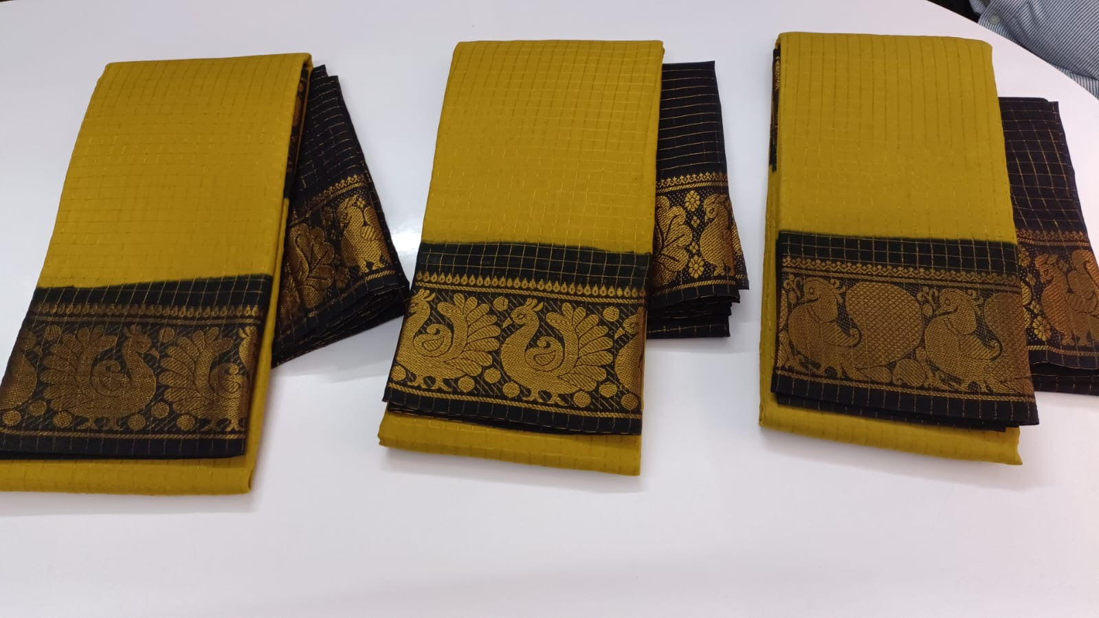 Sungudi Cotton - Small checks