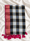 Black White Kanchi border checks