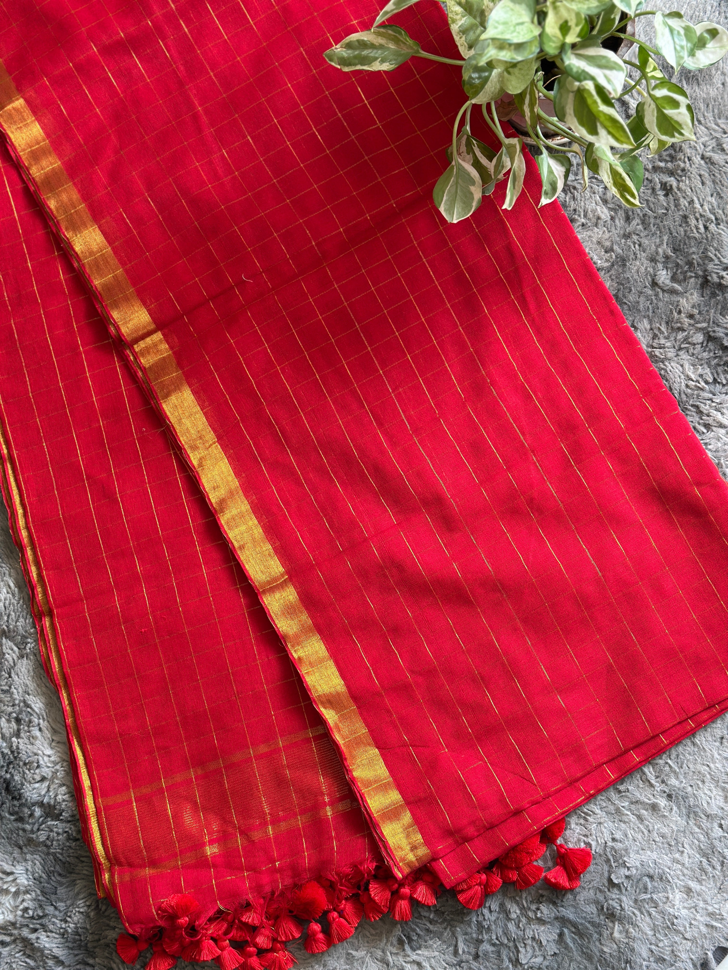 Mulcotton Red checks