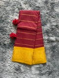 Velthari Maroon Yellow