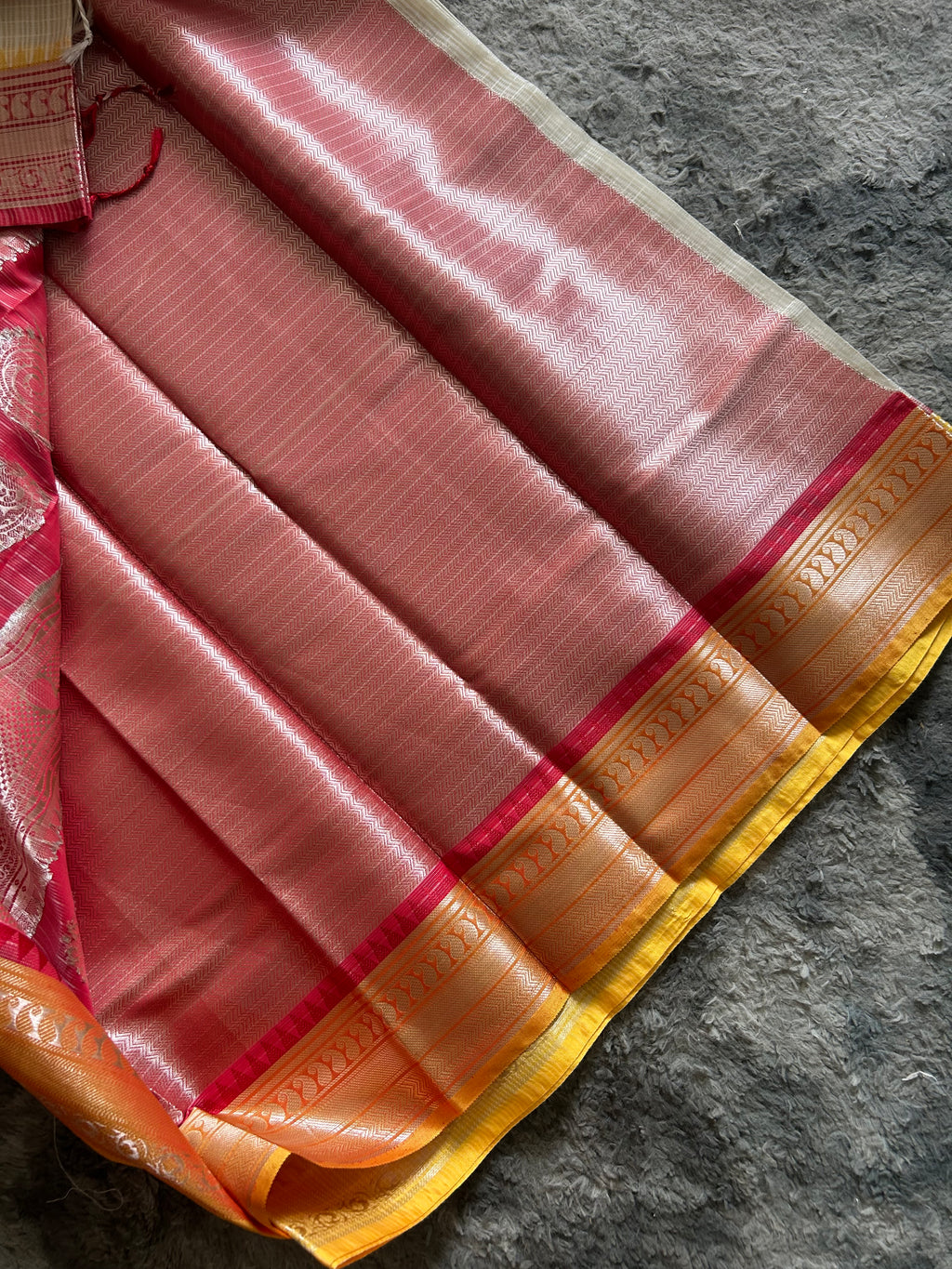 Cotton Silk Kota Check