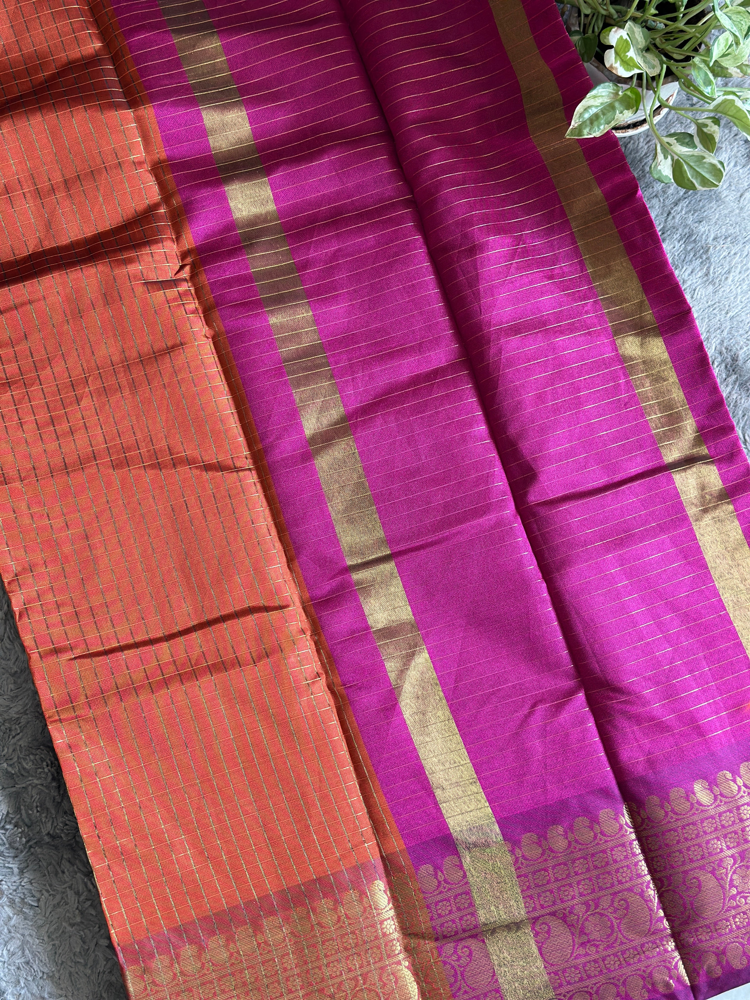 Semi Silk Orange Pink