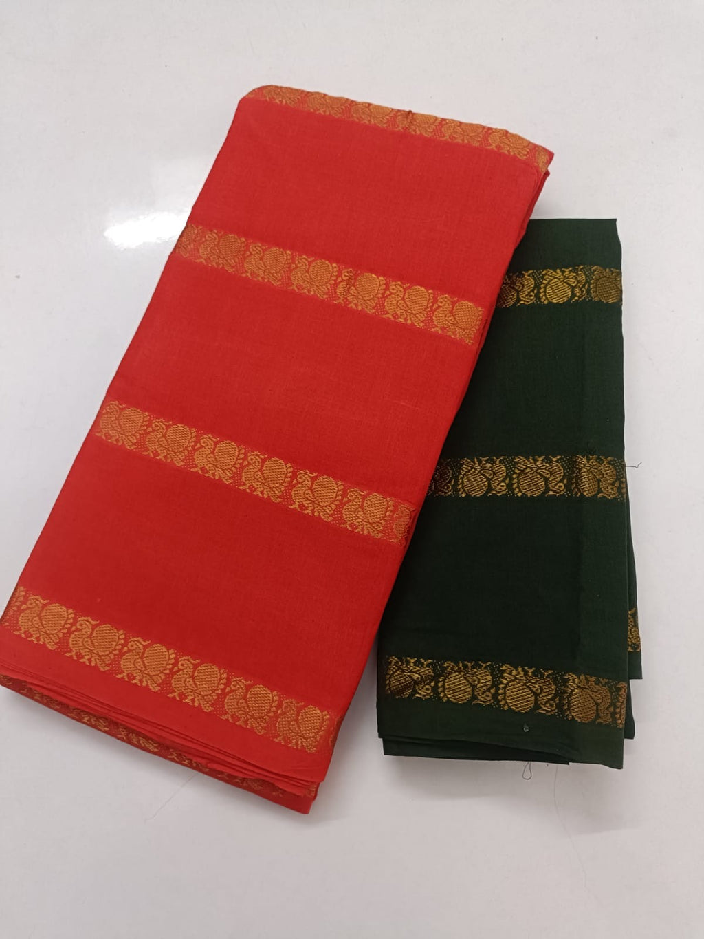 Sungudi Red Mayil Velthari
