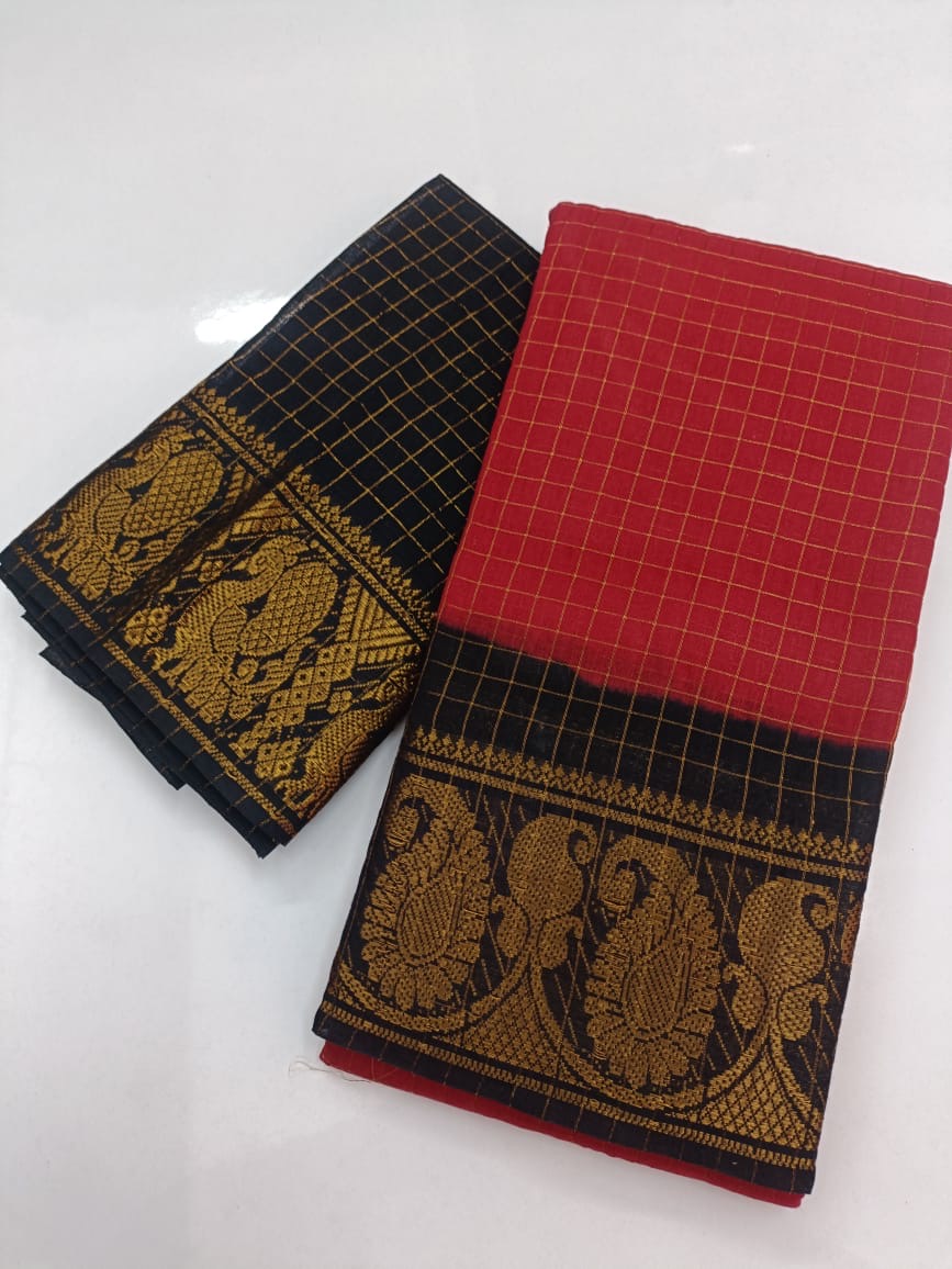 Sungudi Red Black(MMY)