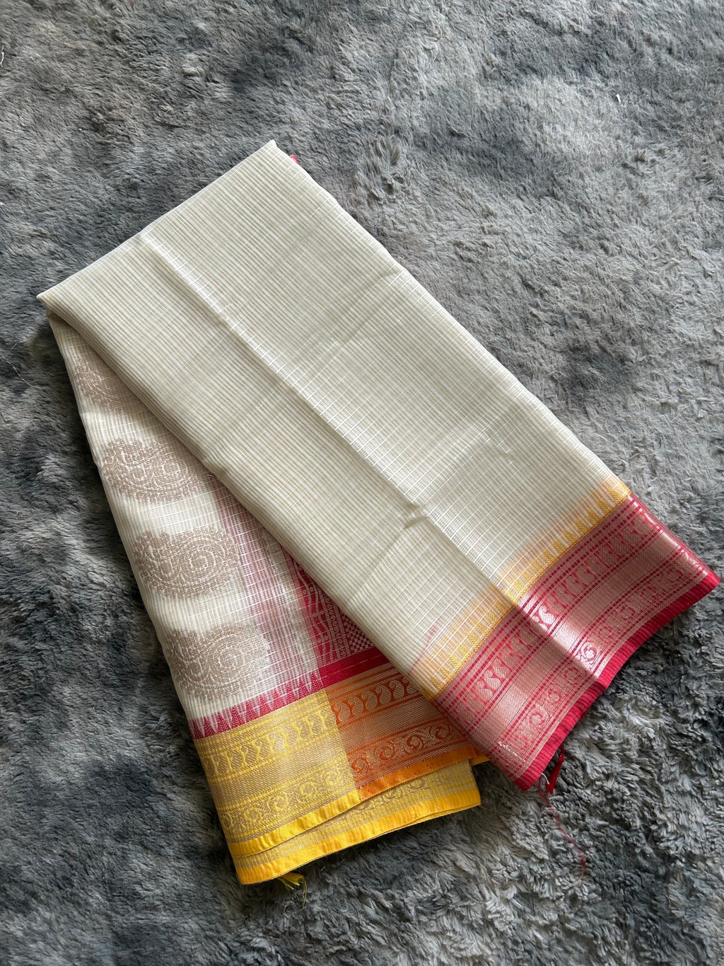 Cotton Silk Kota Check