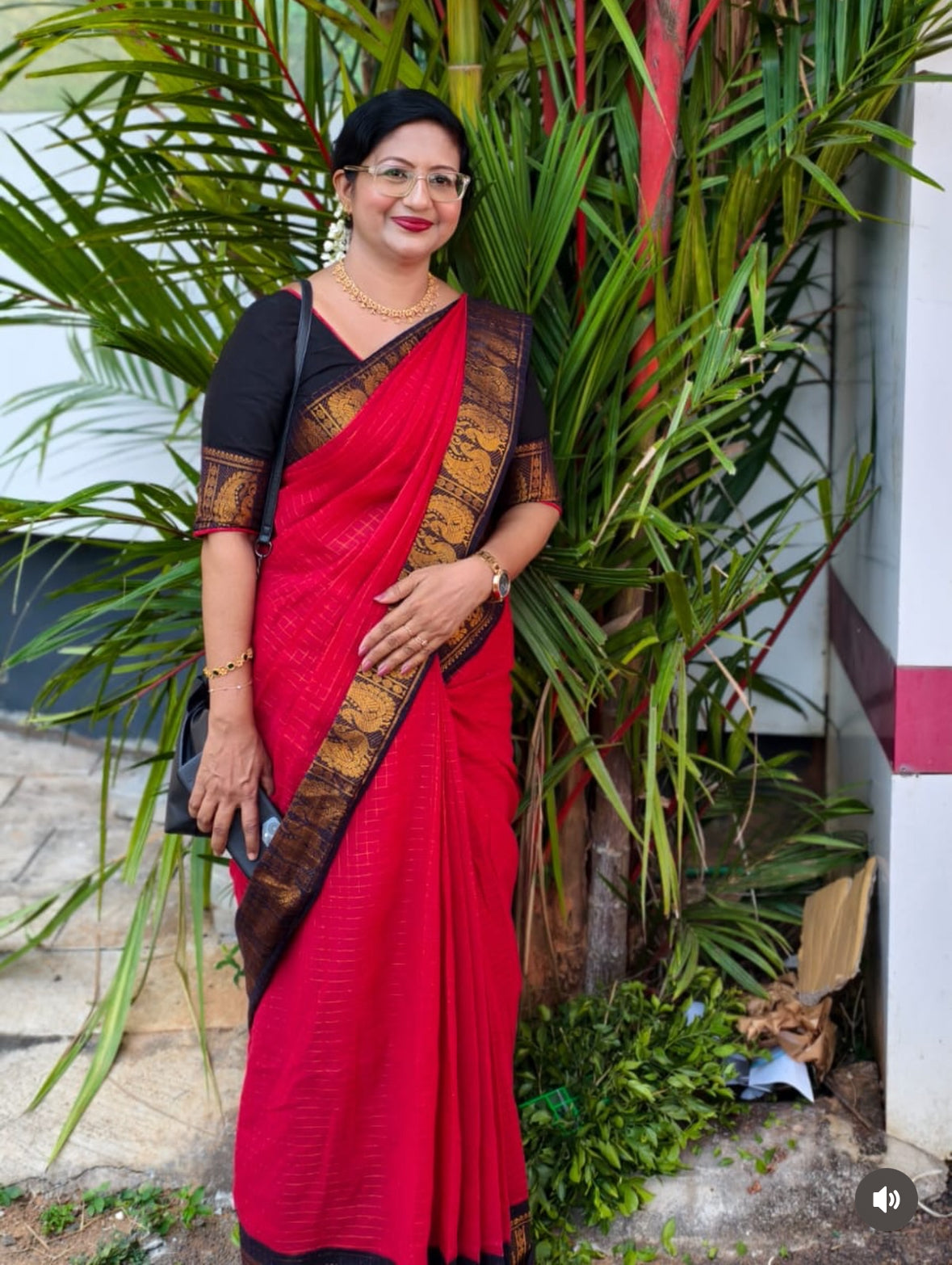 Sungudi Red Black(MMY)
