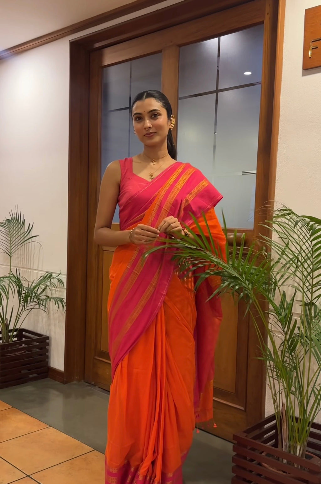 Kanchi Border Soft Cotton