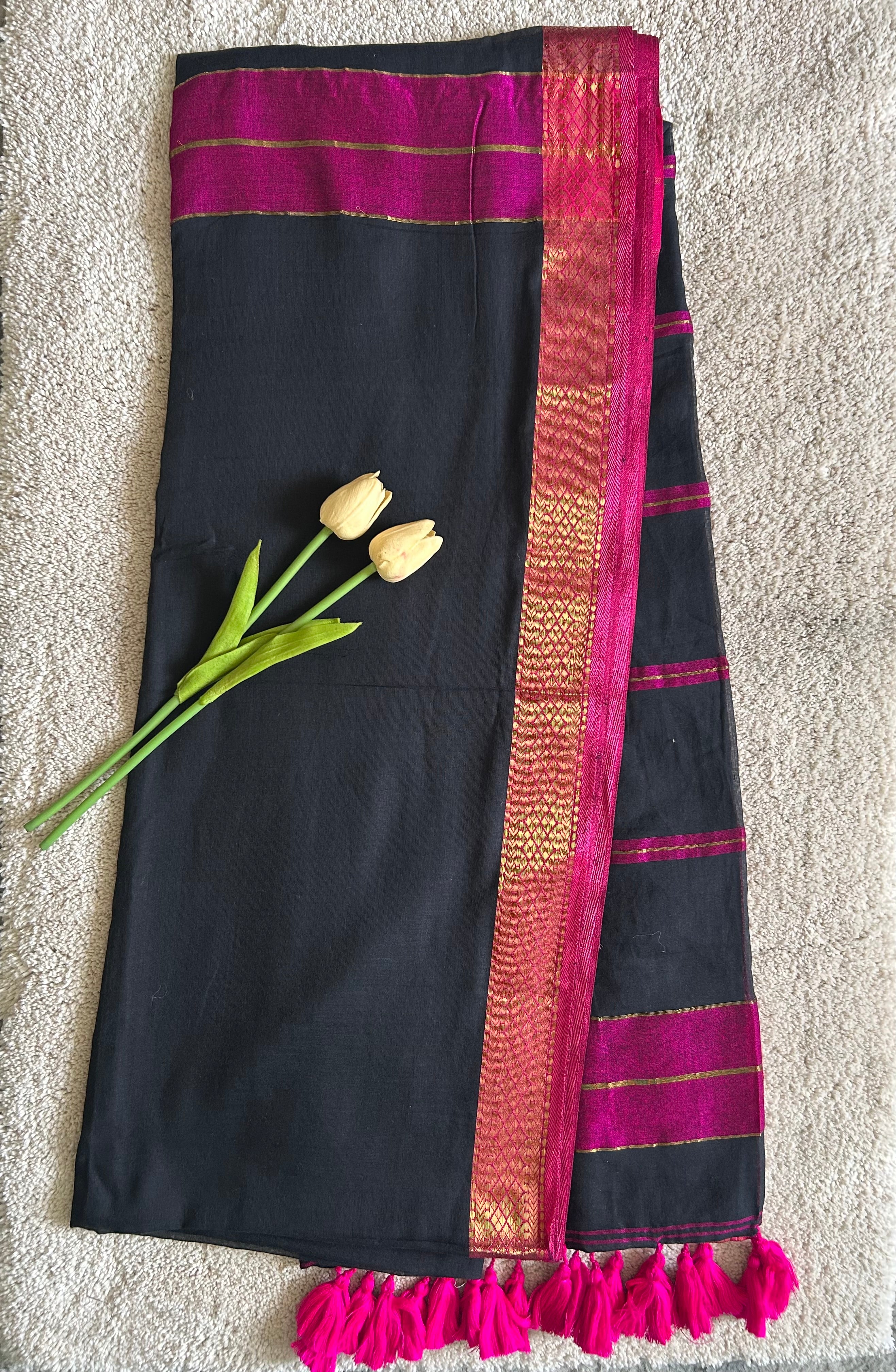Mulcotton Black Magenta