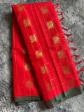 Kanchi Check Red Green