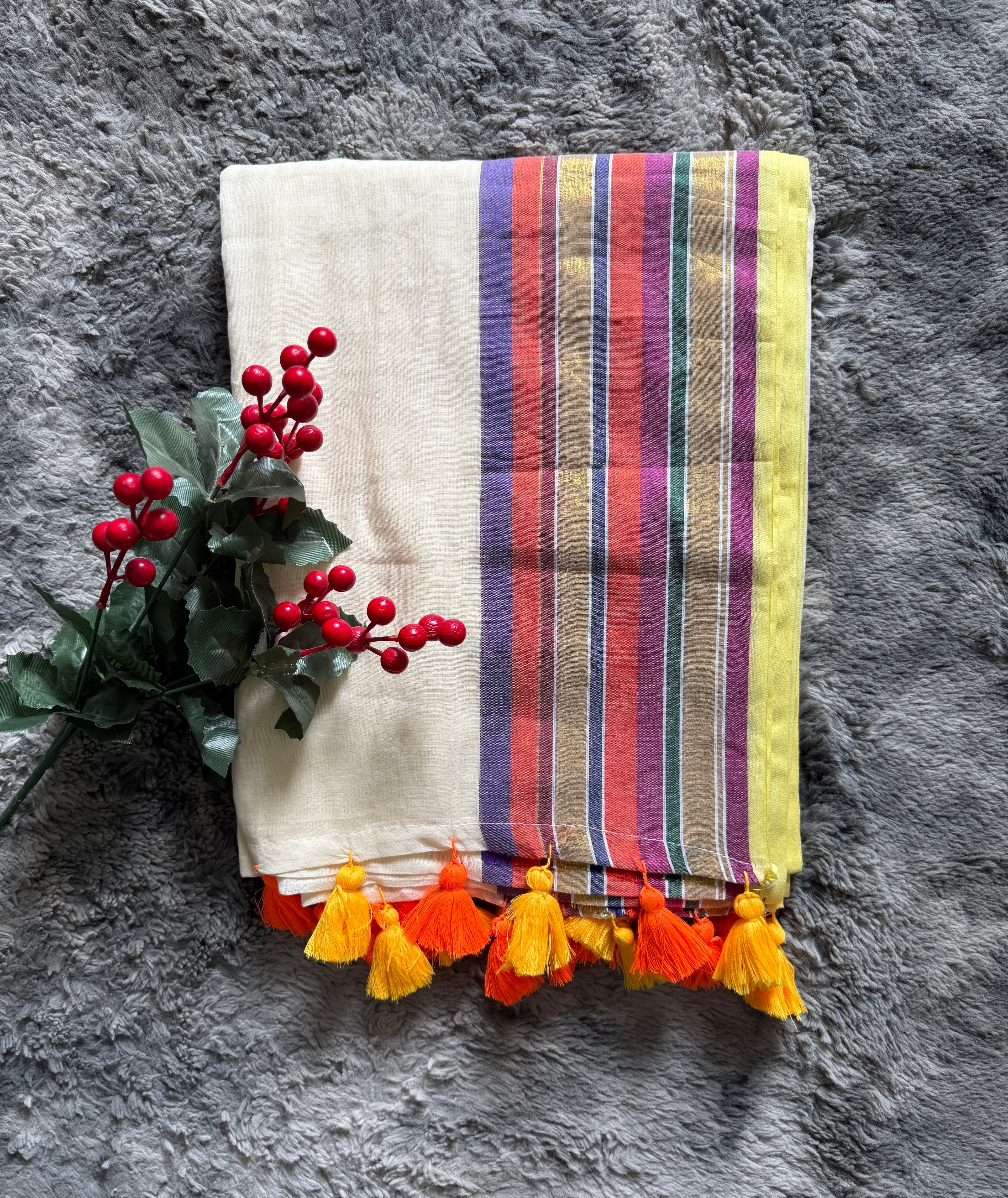 Mulcotton MultiColor Onam