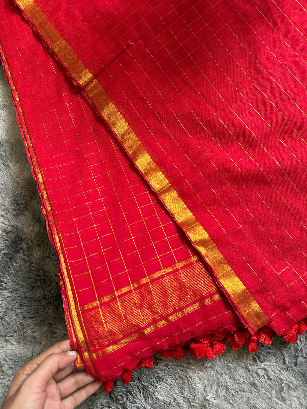 Mulcotton Red checks
