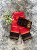 Sungudi Red and Brown