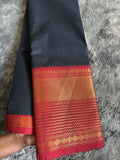 Kanchi Cotton Black Red