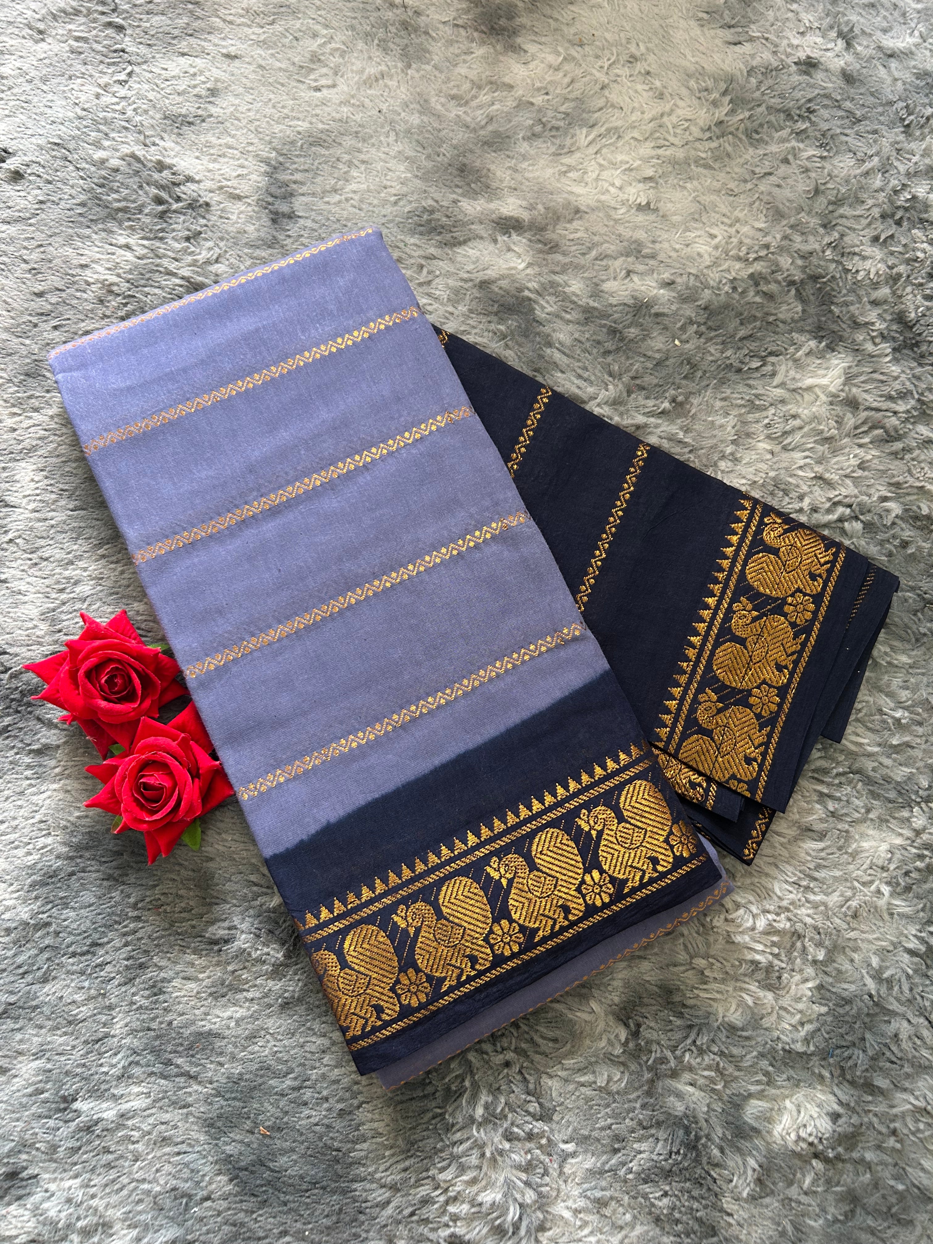 Blueish Grey and Black Velthari