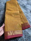 Premium Kanchi Cotton - Yellow
