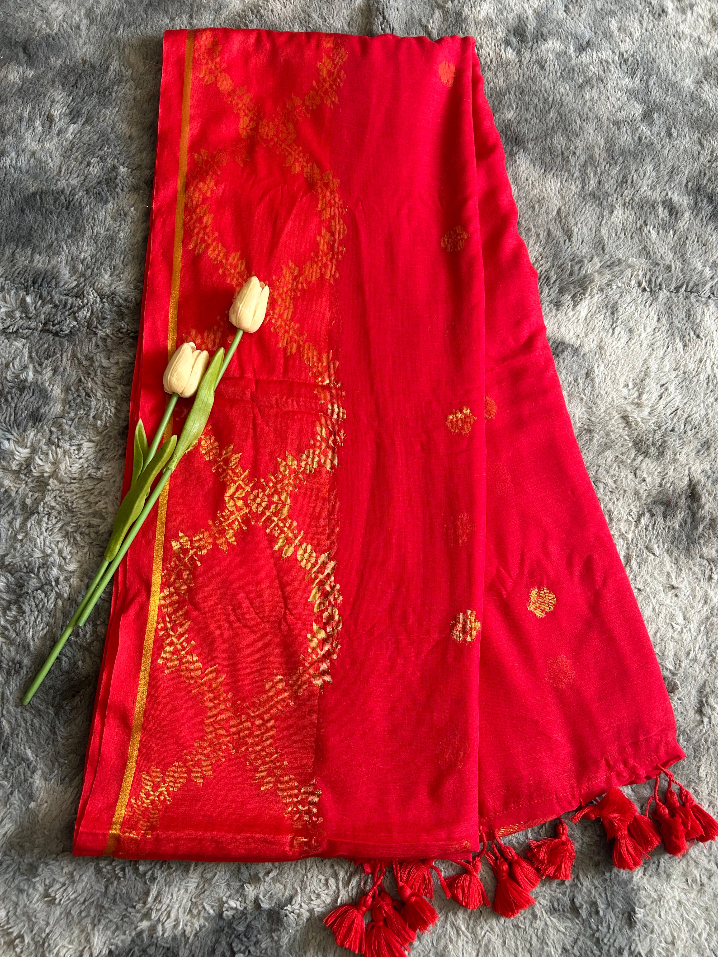 Mulcotton Bright Red Gold