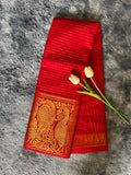 Chilly Red Checks Big border