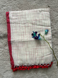 White Red Mulcotton LNS