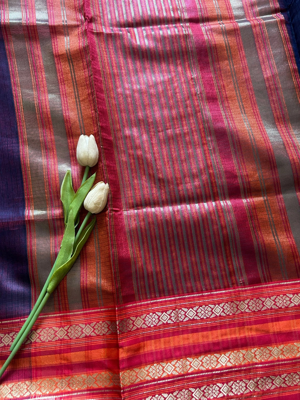 Kota Festive - Blue Red - ChaayamCo