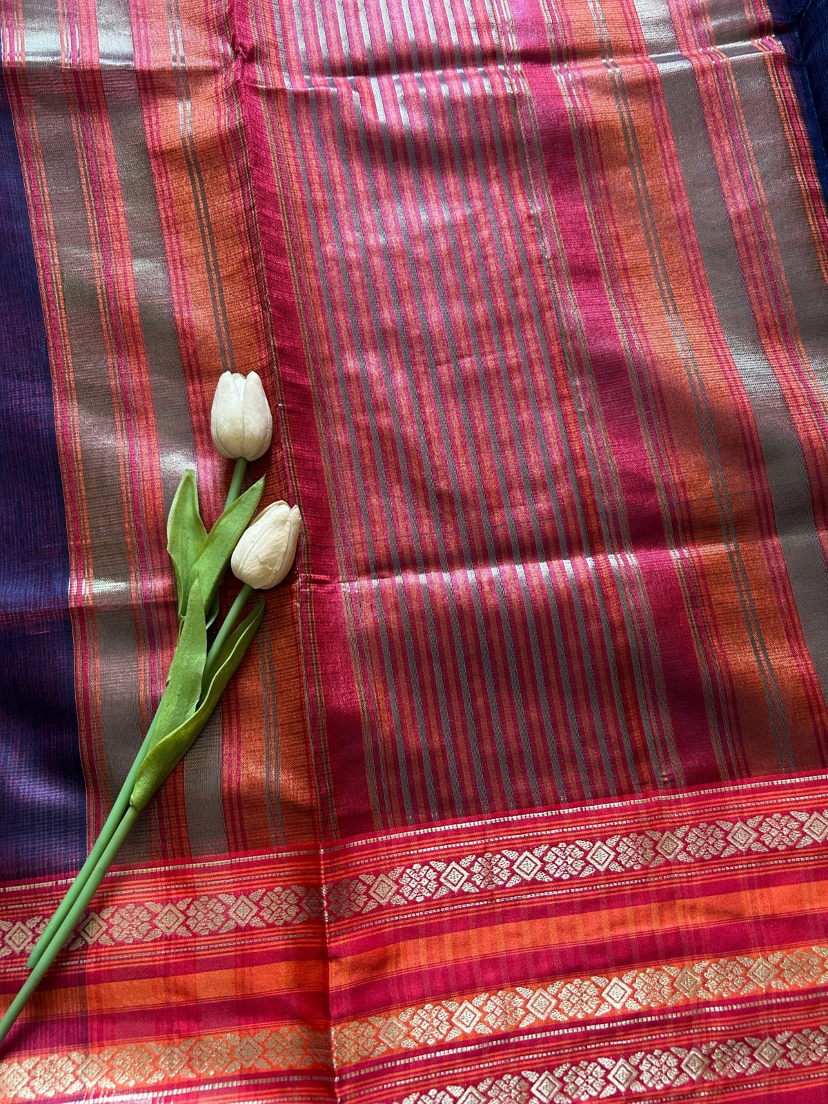 Kota Festive - Blue Red - ChaayamCo