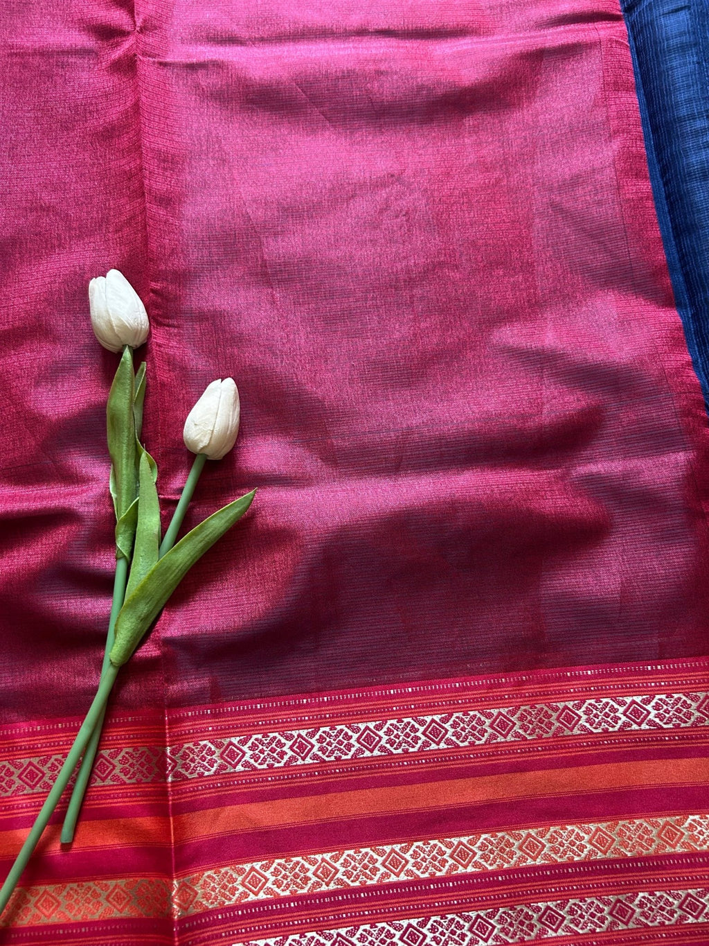 Kota Festive - Blue Red - ChaayamCo