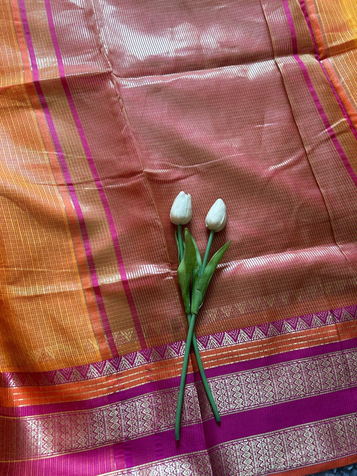 Kota Festive - Mango Yellow Pink - ChaayamCo