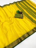 Kota Plain - Yellow Green - ChaayamCo