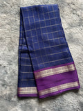 Mysore silk blue - ChaayamCo