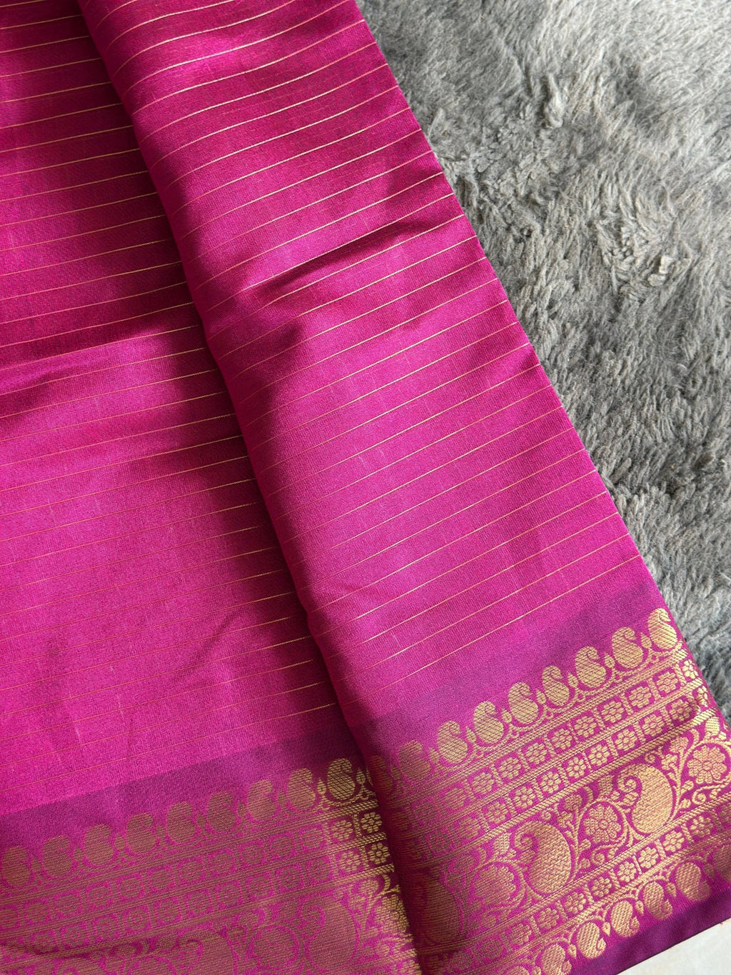 Semi Silk Orange Pink - ChaayamCo